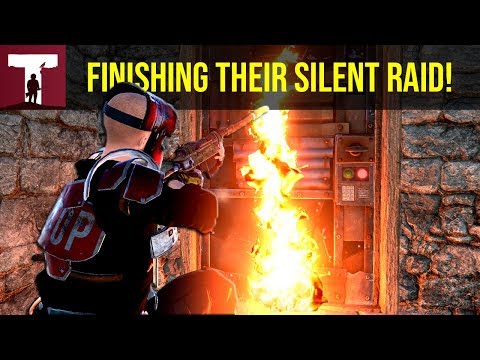 FINISHING THEIR SILENT RAID! (Rust Solo)