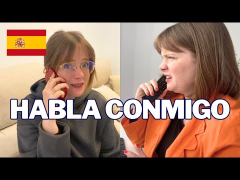 🇪🇸 HABLA CONMIGO - conversación en español para PRACTICAR - aprende a quejarte por teléfono 📱