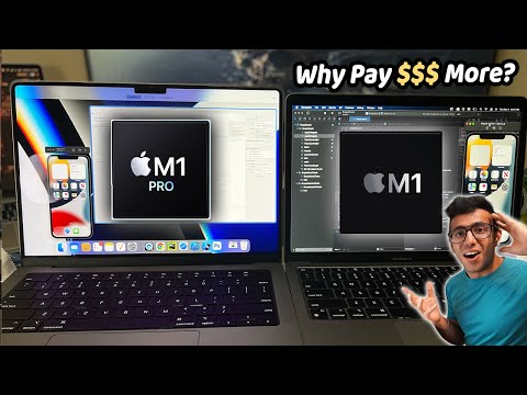 I'M SHOCKED! 14" MacBook Pro vs M1 MacBook Air  🤯
