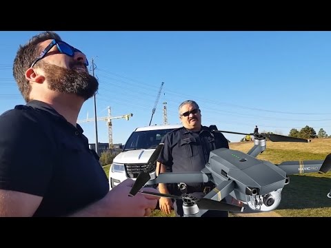 Kicked out of the park with DJI Mavic Pro