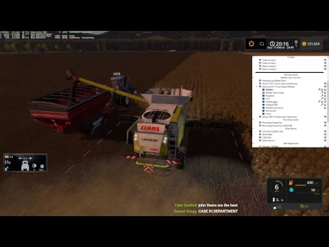RDAllen Live Farming Simulator 17 Multiplayer on Crossroads 08 10 17