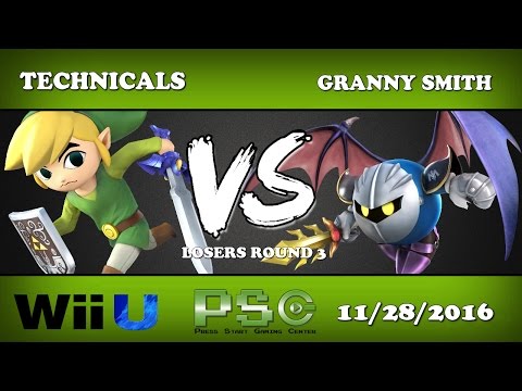 Technicals (Toon Link) vs. Granny Smith (Meta Knight) - Wii U Losers Round 3 - S4M
