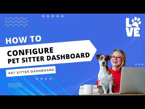 How to configure pet sitter dashboard