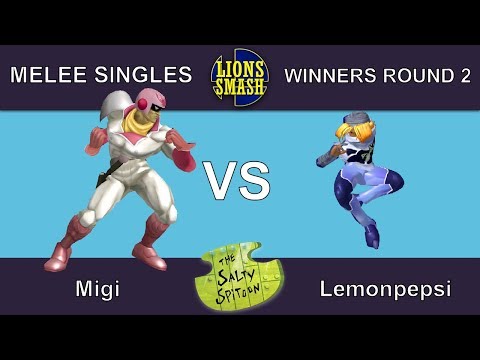 The Salty Spitoon #2 SSBM Singles - Lemonpepsi (Sheik) vs. Migi (Falcon) - Winners Round 2