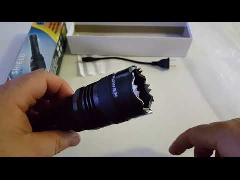 Cheetah "Shield" Multifunction 10mil Volt Stun Gun-Unboxing