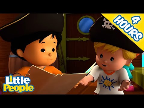 Koby Saves The Day | 4 Hours of Full Episodes! | Little People – Fisher Price - Kids TV Series, Kingdom Kids Zone - Little People - Fisher Price