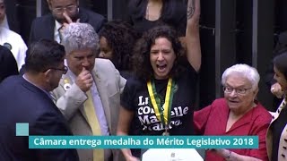 Matéria TV Câmara Medalha do Mérito Legislativo