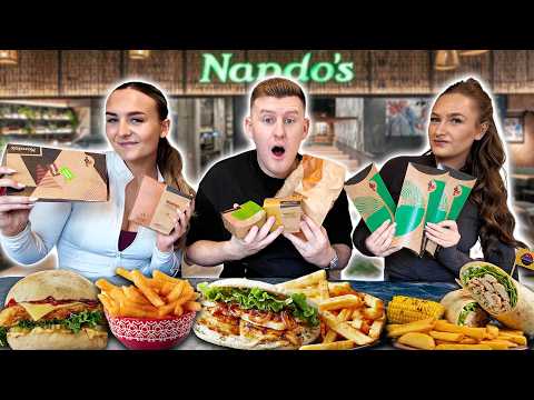 Last to STOP Eating NANDOS Wins £1,000 - Challenge
