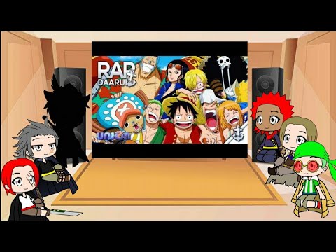 tripula&ccedil;&atilde;o do shanks + ??? reage rap dos chapeus de palha especial 5k