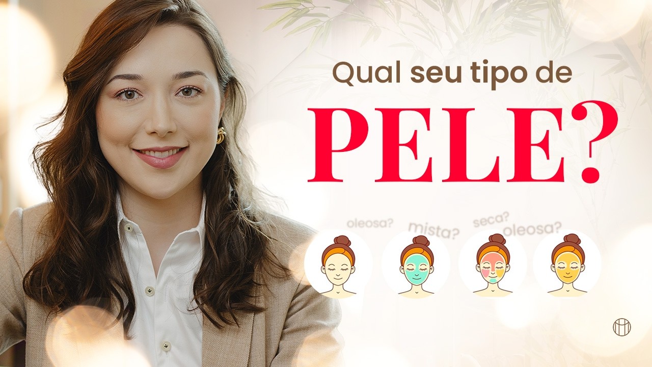 Vou te ENSINAR como DESCOBRIR o seu TIPO de PELE