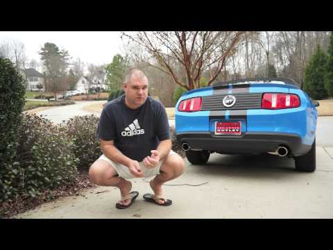 Ford Mustang Pypes Violator Axle Back Muffler Installation