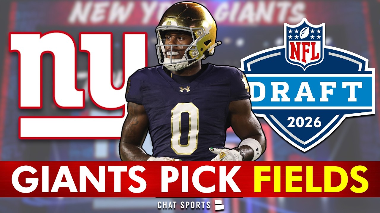🚨SHOCKER Giants TRADE UP In NFL Draft For WR Malachi Fields | NY Giants News