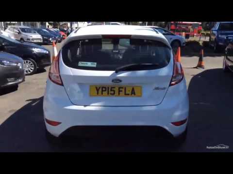 FORD FIESTA ZETEC WHITE 2015