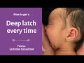 Breastfeeding Latch Deep Latch Technique What You NEED To Know To Get A Comfortable Latch