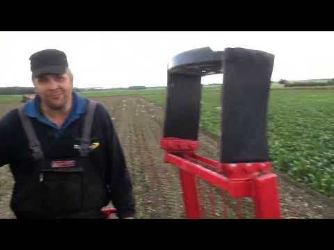 Agrifac Hexa 12 rij en Cebeco ZA215 overlaadwagen  Loonbedrijf Speelman Alteveer