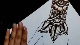 New latest Mehendi design front hand Simple Henna designs 2022 - Easy Mehandi