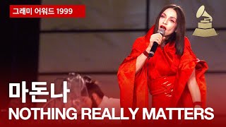 ⛩️동양 + 테크노의 진정한 원조⛩️ 마돈나 / 𝐍𝐨𝐭𝐡𝐢𝐧𝐠 𝐑𝐞𝐚𝐥𝐥𝐲 𝐌𝐚𝐭𝐭𝐞𝐫𝐬 (Live at Grammys 1999)