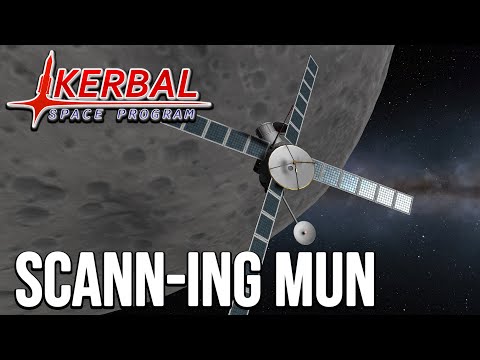 SCANSAT on Mun - KSP Career Mode Playthrough - 2021 - modded - ep 16