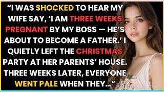 I WAS SHOCKED TO HEAR MY WIFE SAY ‘I AM THREE WEEKS PREGNANT BY MY BOSS— HE’S ABOUT TO BECOME FATHER