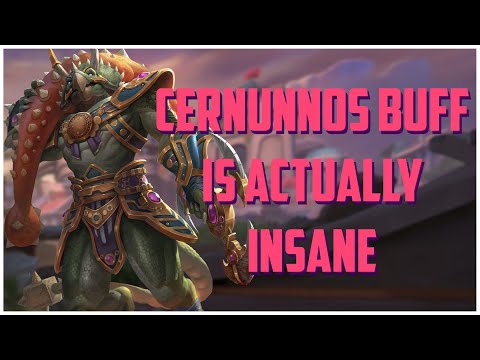 CERNUNNOS BUFF IS ACTUALLY INSANE! RANKED SMITE S9