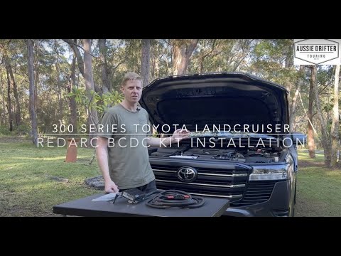 300 Series LC300 Toyota LandCruiser REDARC BCDC Dual Battery DIY Installation Guide (Under Bonnet)