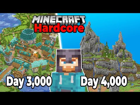 I Survived 4,000 Days in Hardcore Minecraft Survival [MOVIE]