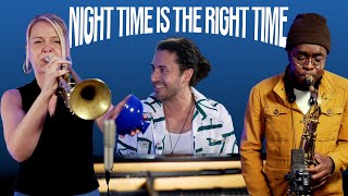 "Night Time Is The Right Time" w/ Bria Skonberg &amp; Chris Lewis