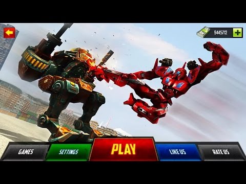 Robot Car War Transform Fight Android Gameplay