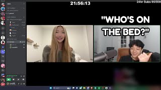 WHO'S THAT ON THE BED