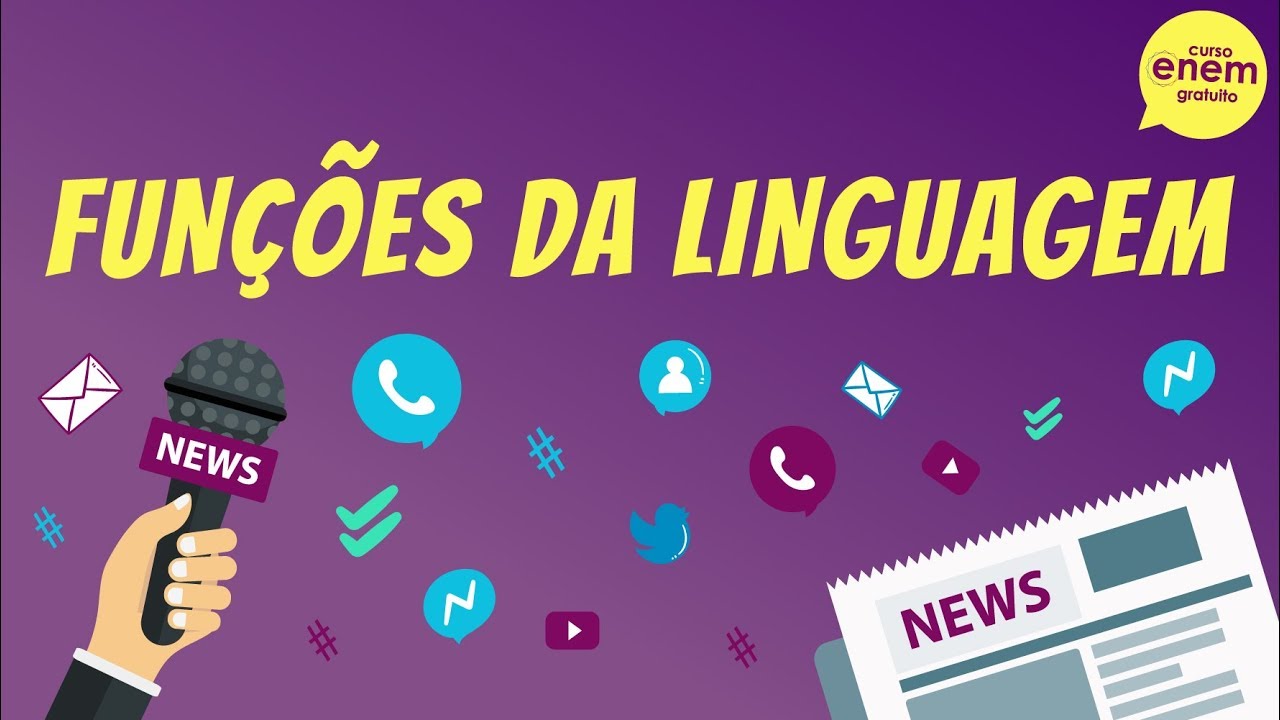 AS 6 FUNÇÕES DA LINGUAGEM | Resumo de Português para o Enem. Profa Ana Forini