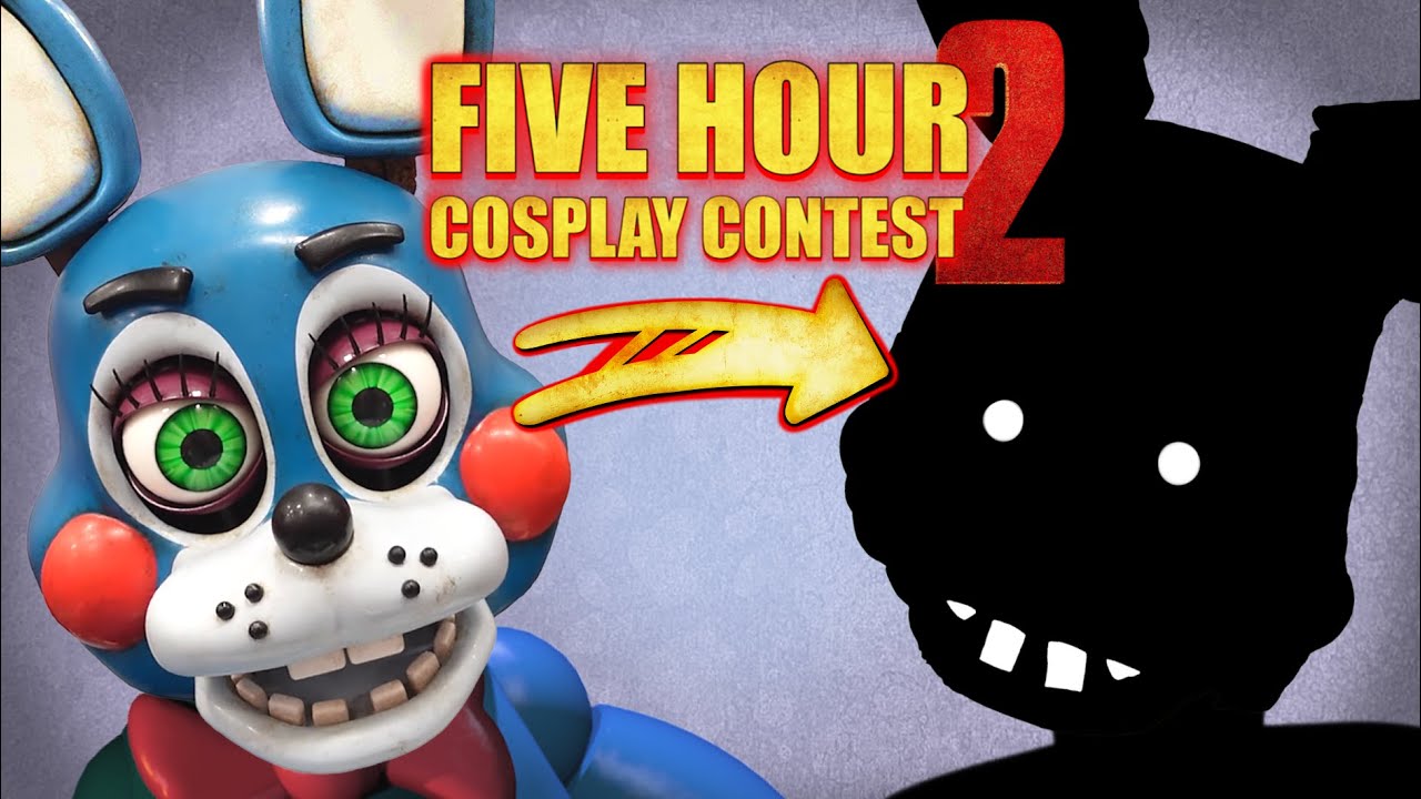 FIVE HOURS to Make a Cosplay - FNAF 2 Edition