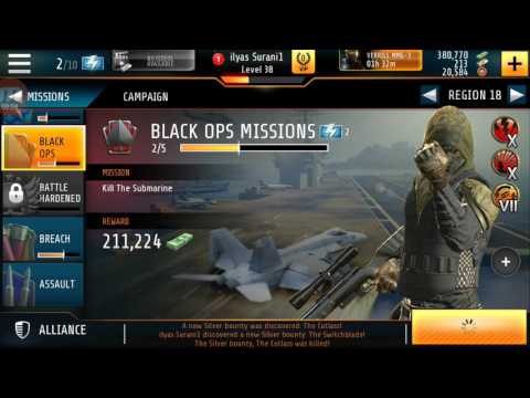 Kill Shot Bravo Region 18=3 Black Ops Mission Complete