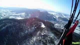 preview picture of video 'paragliding Krivoštianka juh  17.3.2013'