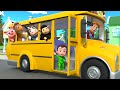Wheels on the Bus with Animals - Baby songs - Nursery Rhymes & Kids Songs