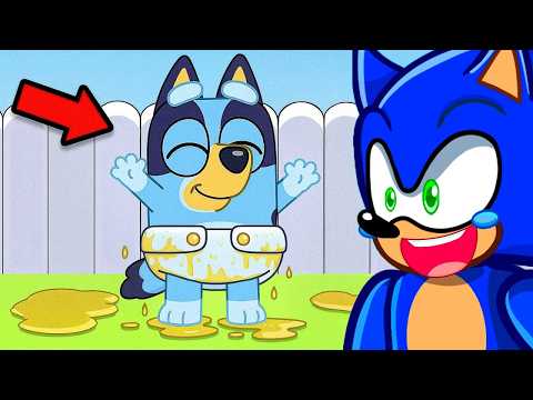 TRY NOT TO LAUGH Funniest Bluey Animations