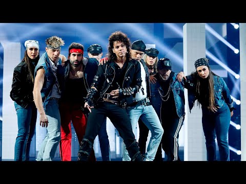 Agoney imita a Michael Jackson en 'Bad' - Tu Cara Me Suena