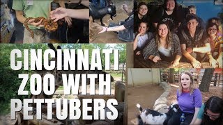 SO MANY ANIMALS! | Cincinnati Zoo + Pettubers! by Emma Lynne Sampson