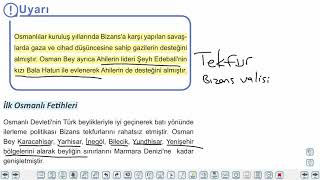 Eğitim Vadisi TYT Tarih 8.Föy Yerleşme ve Devletleşme Sürecinde Selçuklu Türkiyesi 1 Konu Anlatım Videoları