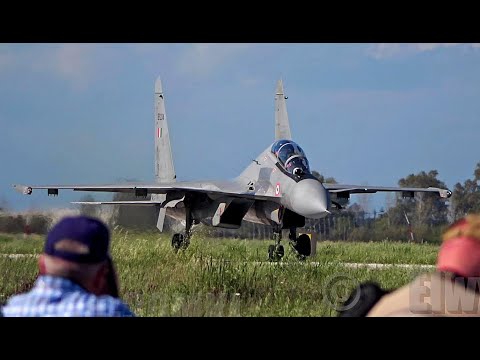 India Sukhoi Su-30MKI Flanker   at Exercise INIOCHOS-23  Fighter Jet