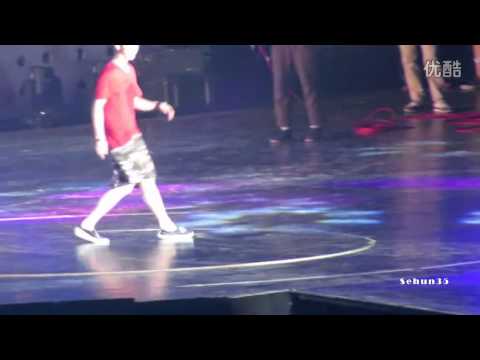 Fancam 140613 Luhan Solo @ The Lost Planet in Wuhan Rehearsal