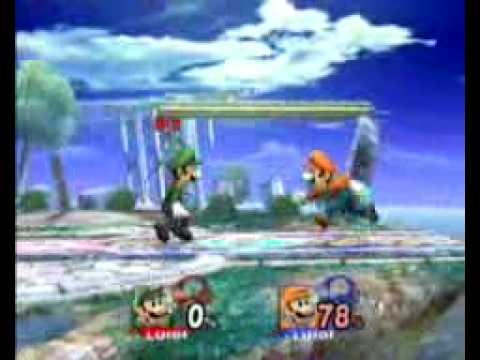 Sesshomaru_sama (Luigi) vs O_sama (Orange Luigi)
