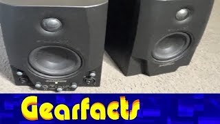 Video thumbnail for Samson Studio GT monitor speakers test/demo by Gearfacts