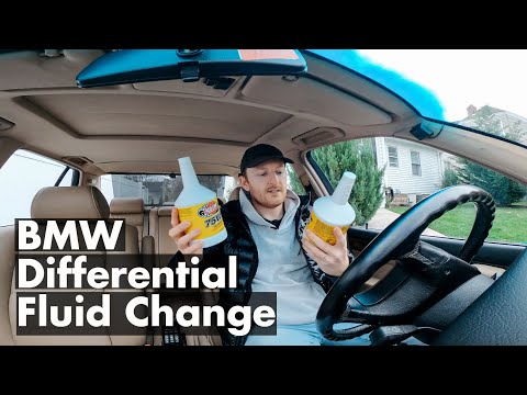 BMW E32 / E34 Rear LSD Differential Fluid Change Redline 75w90