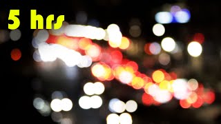Late Night City Ambience 🌃 | Real Traffic White Noise for Relaxation