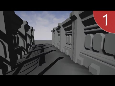 Create your own 1st person shooter map - Ep.1 3D Modeling for beginners