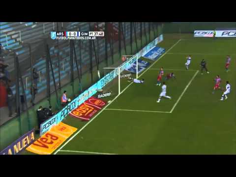 Sólo faltó empujarla. Arsenal 0 - Gimnasia 0. Fecha 16. Primera División 2015. FPT