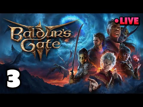 Never played an RPG, let's try Baldur's Gate III! (ep 3) [[Content Warning 13+]]