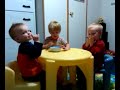 Landen Caleb And Gabe Eating M M S In 2010