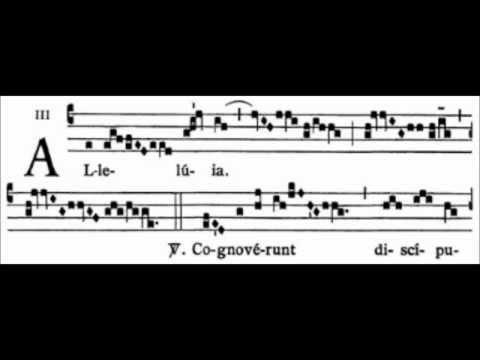 Cognoverunt (3rd Sunday of Easter, Alleluia I)
