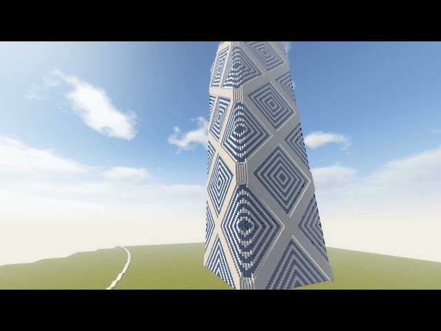 Skyscraper - The X Tower Minecraft Map